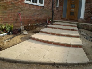 Front Garden Steps (after shot)