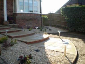 Front Garden Steps (after shot)