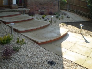 Front Garden Steps (after shot)